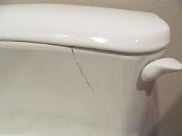 how to repaired cracked toilet