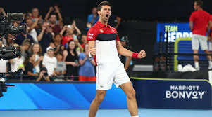 Djokovic vs medvedev last year at atp cup was unreal. Novak Djokovic Beats Daniil Medvedev Takes Serbia Into Atp Cup 2020 Final Latestly