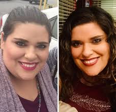 What is the average weight loss in the first month