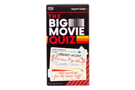 It's like the trivia that plays before the movie starts at the theater, but waaaaaaay longer. Games Contemporary Manufacture Details About Professor Puzzle The Big Movie Quiz Board Game Over 300 Question Trivia Game Board Traditional Games