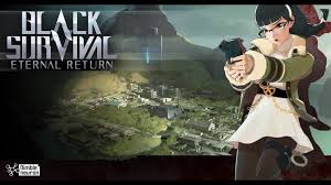 Black Survival Eternal Return يبدأ اشتراك اختبار ألفا في معركة مع 15 لاعب ا Game Logo Design Game Logo Logo Design
