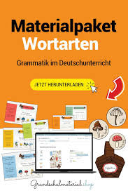 Wortarten Grundschule In 2020