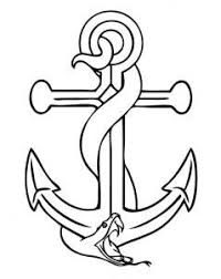 How To Draw An Anchor Step 6 Anchor Drawings Drawings Drawing Lessons For Kids
