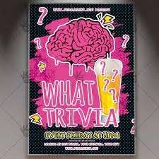 We want your trivia night to be a success, and advertising works. Download Trivia Flyer Psd Template Psdmarket