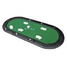 Deluxe Foldable 78 X 36 Oval Poker Blackjack Card Game Table Top W Carrying Bag By Homcom 45 97 Take Your Favorit Poker Table Top Card Game Table Poker