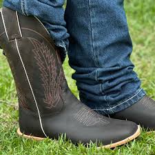 Bota Texana Made In Lida Masculina Cafe B-46c 8116 (40, Preto)
