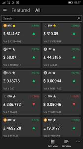 Mini Review Crypto Chart Uwp