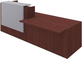 Bis zu 230 °c hitzebeständig • die maximale länge der platte beträgt: Empfangstheke Z2 Mit Offener Arbeitsplatte Links 286 X 113 Cm Dekor Wenge Dunkelgrau Lackiert Officeworld Ch