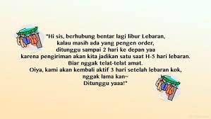Contoh surat edaran pemberitahuan sekolah. Aneka Contoh Kalimat Pemberitahuan Libur Lebaran Untuk Toko Online Maupun Instansi