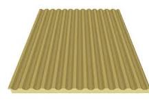 Facade sandwich panel - ECO-FICIENT™ 7.2 - MBCI - galvanized ...