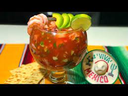 1 Coctel De Camaron Y Pulpo Receta Super Facil Youtube Pulpo Recetas Coctel De Camaron Coctel De Camarones Receta