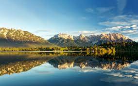 Barmsee Lake Germany Pic Via Reddit Scenic Wallpaper Scenic Scenery
