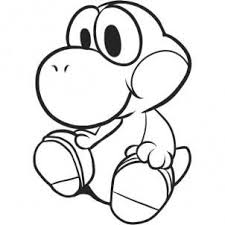 Draw Baby Yoshi Step By Step Drawing Sheets Added By Dawn October 27 2010 3 17 47 Pm Mario Coloring Pages Super Mario Coloring Pages Cool Coloring Pages