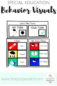 Behavior Visuals Variety Pack Special Education Classroom Special Education Teaching Special Education