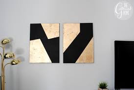 An easy weekend refresh, it may take a few coats to cover over again, but at least you can reverse the decision when a new look is called for. Trendy Diy Projects For Lovers Of Gold And Black