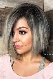 Short blonde hair with wispy bangs. 27 Short Grey Hair Cuts And Styles Lovehairstyles Com
