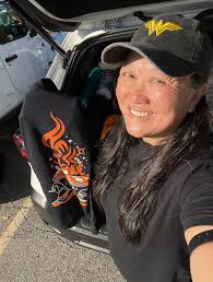 Earning t-shirt at Orangetheory fitness