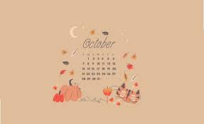 October 2018 Desktop Calendar Wallpapers In 2020 Calendar Wallpaper Halloween Desktop Wallpaper October Calendar Wallpaper