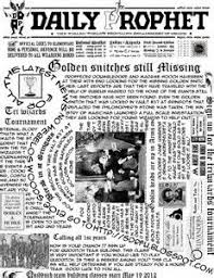 Image Result For Harry Potter Daily Prophet Printable Pdf Harry Potter Newspaper Harry Potter Wiki Harry Potter More