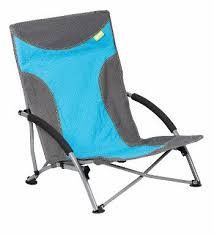 Kampa Sandy Low Chair Blue Camping Chairs Low Chair Camping Chair