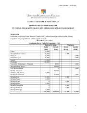 Istilah ini sering dipakai saat melakukan rekapan keluar masuknya aliran dana. Tutorial Pelarasan Akaun Dan Kitaran Perakaunan Lengkap 20191007010330 Docx Eppd1033 Sem 1 2019 2020 Fakulti Ekonomi Pengurusan Eppd1033 Prinsip Course Hero
