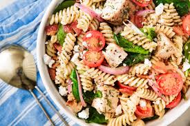Chopped fresh spinach 1 c. 60 Easy Pasta Salad Recipes Best Ideas For Summer Pasta Salad Recipes