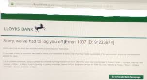 Lloyds tsb internet banking is not any different than bank of america internet banking. Lloyds Bank Internet Banking Error 1007 Id 912336 Inna Balzina Balzin Proza Ru