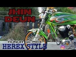Honda gl 100 termasuk motor legendaris. Honda Gl Max Modifikasi Herex Style Youtube
