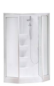 Check spelling or type a new query. Maax Boreal Ii 1 Piece White Acrylic Neo Angle Corner Shower The Home Depot Canada Shower Stall Corner Shower Neo Angle Shower