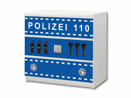 Diy Deko Folie Fur Ikea Mobel Toll Fur Ein Kinderzimmer Zum Thema Polizei Mobelsticker Aufkleber Passend Fur Di Ikea Malm Kommode Ikea Malm Malm Kommode