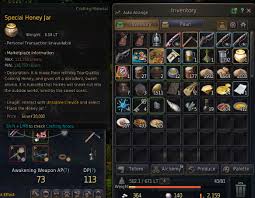 I Craft The Special Honey Jar But I Don T Know What To Do Next Blackdesertonline