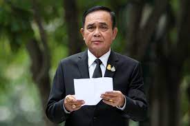 naː.jók rát.tʰà.mon.triː, literally chief minister of state. Thailand S 6th Minister Quits Pm Prayuth S Cabinet Since Last Week Daily Sabah