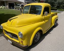Image result for Armour Yellow 1951 Dodge Truck