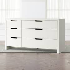 Tvilum 8 Drawer Double Dresser Black Matte Shop Abridged Wide White Dresser With Its Precise Angles Simple Silhouette And Roomy Drawers Our Abridged W White Dresser Baby Changing Tables Twin Loft Bed