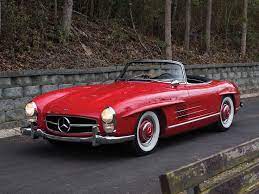 1961 Mercedes Benz 300 Sl Roadster Estimate 1 100 000 1 300 000 An Honest 300sl In The Wrong Colour For Mos Classic Cars Mercedes Sports Car Mercedes Benz
