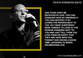 Subscribe chester bennington — american musician born on march 20, 1976, chester charles bennington is an american musician, singer, songwriter and actor. 6 Chester Bennington Quotes That Will Inspire You 2021 Elitecolumn