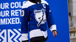 The colorado avalanche's adidas reverse retro jersey. Lightning S Reverse Retro Jerseys Recall Franchise S First Stanley Cup Champs