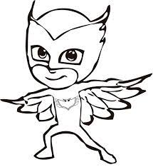 Si estás buscando dibujos de pijamas para colorear pero no sabes muy bien cuál elegir, te recomendamos probar nuestros pijamas mujer primark. Dibujos Para Colorear Pjmasks Heroes En Pijamas Todo Peques