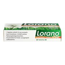 Форма выпуска, состав и упаковка. Lorano Akut Von Hexal Ag Stormarn Apotheke Bad Oldesloe