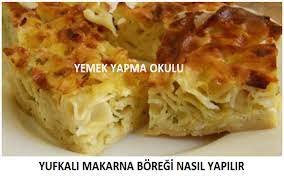 yufkali makarna boregi nasil yapilir yemek yapma okulu yemek yemek tarifleri kolay yemek tarifleri