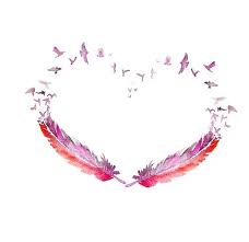 Birds Of A Feather Song Original Love Bird Feather Art Print 13x19 Original Watercolor By Portlove 45 00 Feather Tattoos Watercolor Tattoo Feather Tattoos