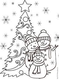 coloriage 3 bonshommes de neige et du sapin dessin 23 coloriages tete a modeler noel gratuit dino