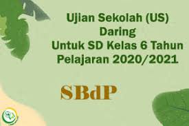 Mata pelajaran kelas 6 2020. Soal Ujian Sekolah Us Daring Mata Pelajaran Sbdp Kelas 6 Sekolah Dasar Tahun Pelajaran 2020 2021 Liang Solusi
