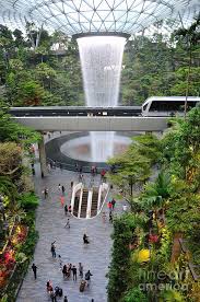 Singapore's changi airport has been named the world's best airport six times. The Jewel Waterfall Monorail Gardens And Visitors Changi Airport Singapore Photograph By Imran Ahmed