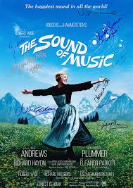 The sound of music, center: The Sound Of Music 1965 Go Autographs