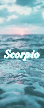 Scorpio Beach Zodiac Credit Goes To Hufflepuff Queen For Making This Pretty Wallpapers Aesthetic Iphone Wallpaper Aesthetic Wallpapers