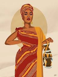 Somali Woman By Pbjournal Redbubble Watermelon Art Painting Afrocentric Art Art