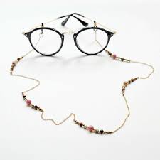Decouvrez Les Nouveaux Modeles Jaspezia Des Chaines De Lunettes Avec Pierres Semi Precieuses Oeil De Tigre Lunette Rose Bijoux De Lunettes Modele De Lunette