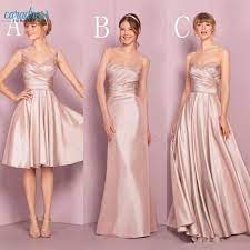 141 results for satin wedding dress. Blush Pink Satin Bridesmaid Dresses Off 52 Www Transanatolie Com