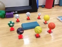 Balance Stations Occupational Therapy Activities Gross Motor Activities Pediatric Therapy